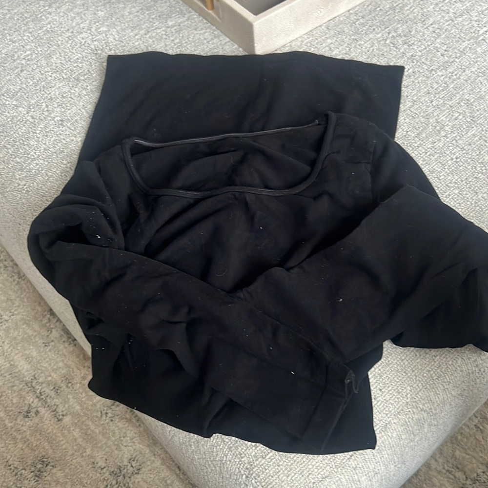 Long sleeved long JEGGING a style shirt